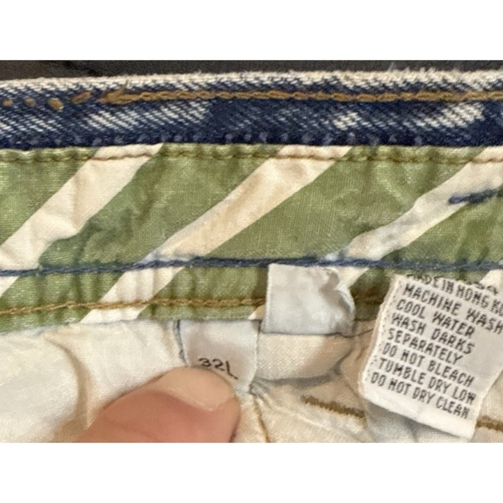 Vintage Bugle Boy Mountain Patrol Acid Wash Cargo Jeans‎ Men's Size 32Lx31 - Picture 6 of 6